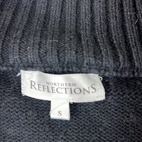 Northern Reflections Nordic Pattern Full Zip Sweater - Picture 3 of 8